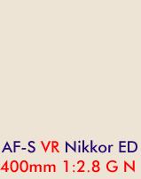 AF-S VR 400/2.8