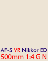AF-S VR 500/4